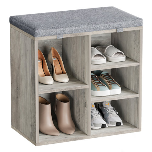 Latitude Run® 5 Pair Shoe Storage Bench Wayfair